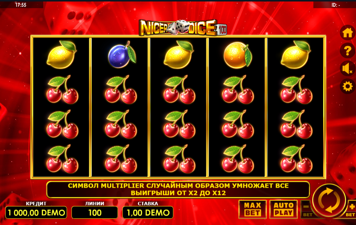 Изображение игрового автомата Nicer Dice 100