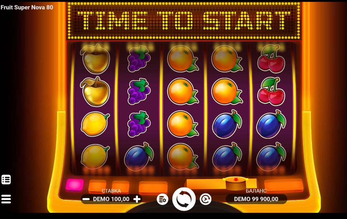 Изображение автомата Fruit Super Nova 80