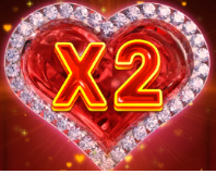 Символ игрового автомата Wild Love Красный Вайлд